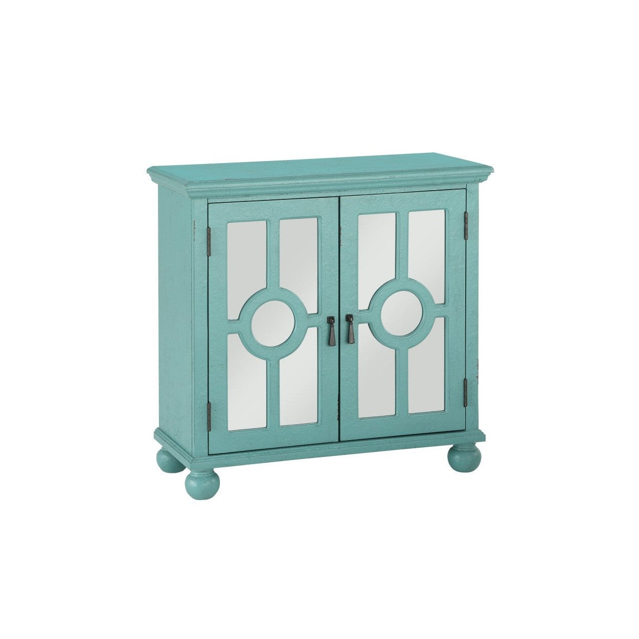 ACCENT CHEST WITH MIRROR DOOR-AQUA, 3A 1000A70AQ