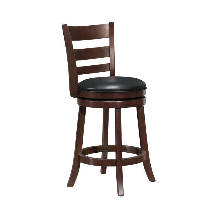 SWIVEL COUNTER HEIGHT CHAIR 1144E-24S