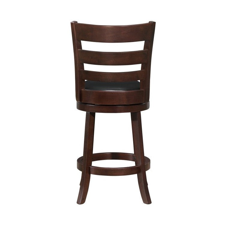 SWIVEL COUNTER HEIGHT CHAIR 1144E-24S
