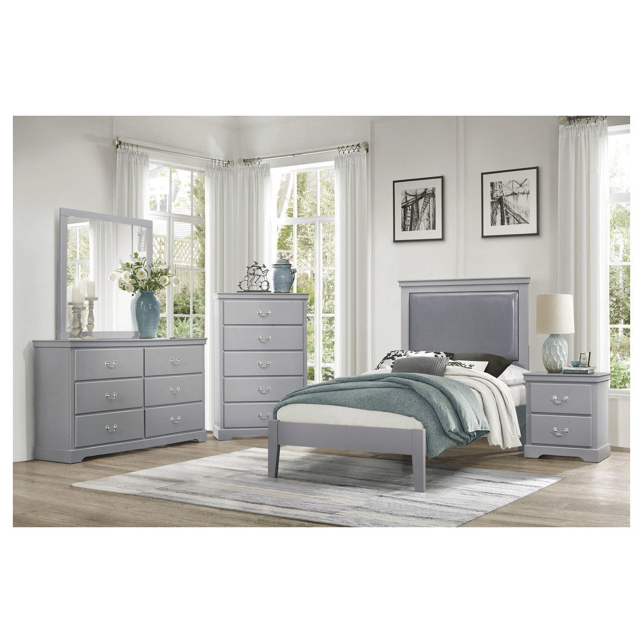 Night Stand 1519GY-4