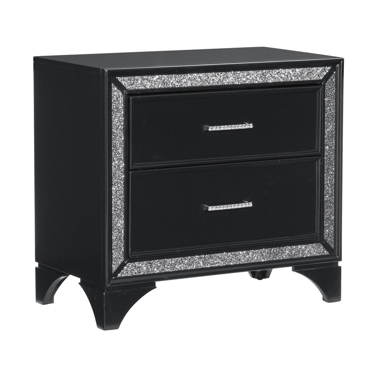 NIGHT STAND 1572BK-4