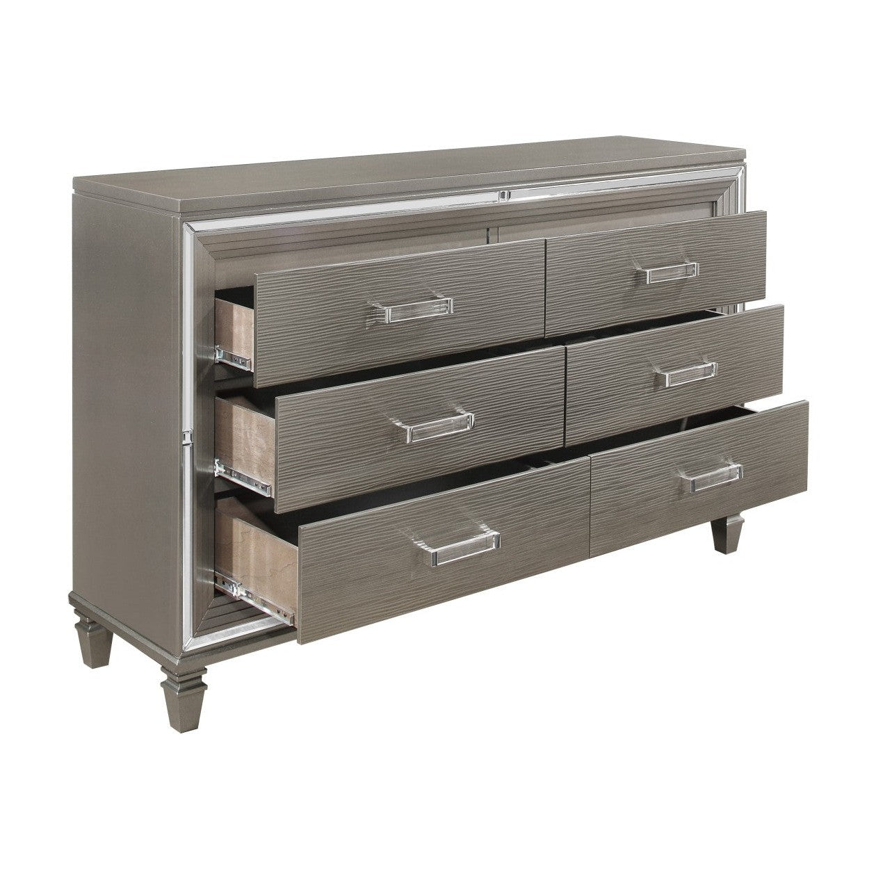DRESSER W/2 JEWELRY BOXES 1616-5