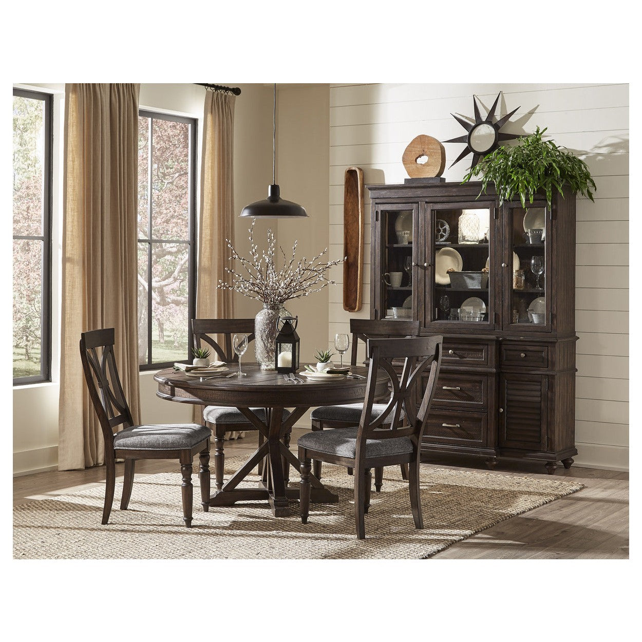 (2) Round Dining Table 1689-54*