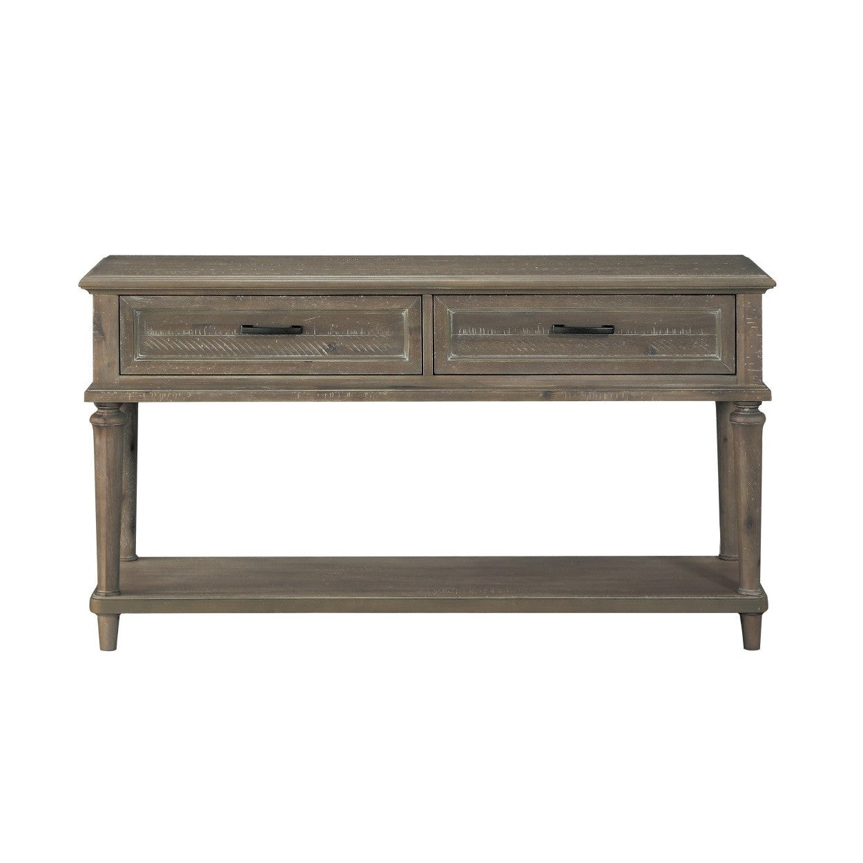 Sofa Table With Two Functional Drawers, Brown 1689BR-05
