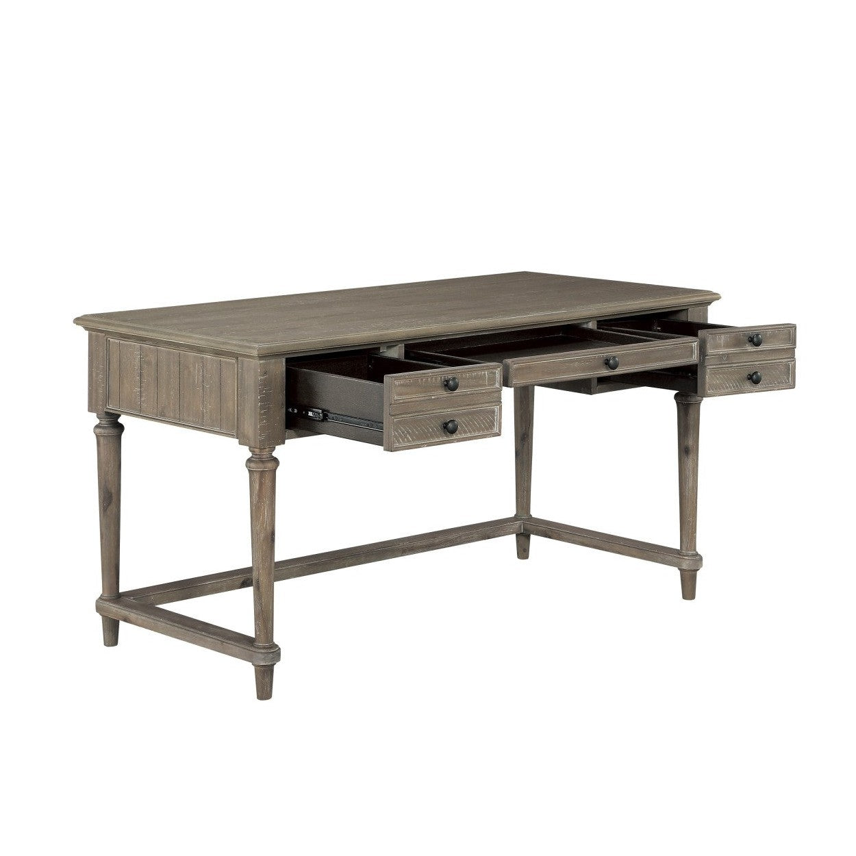 Writing Deskwith Three Working Drawers, Brown 1689BR-16