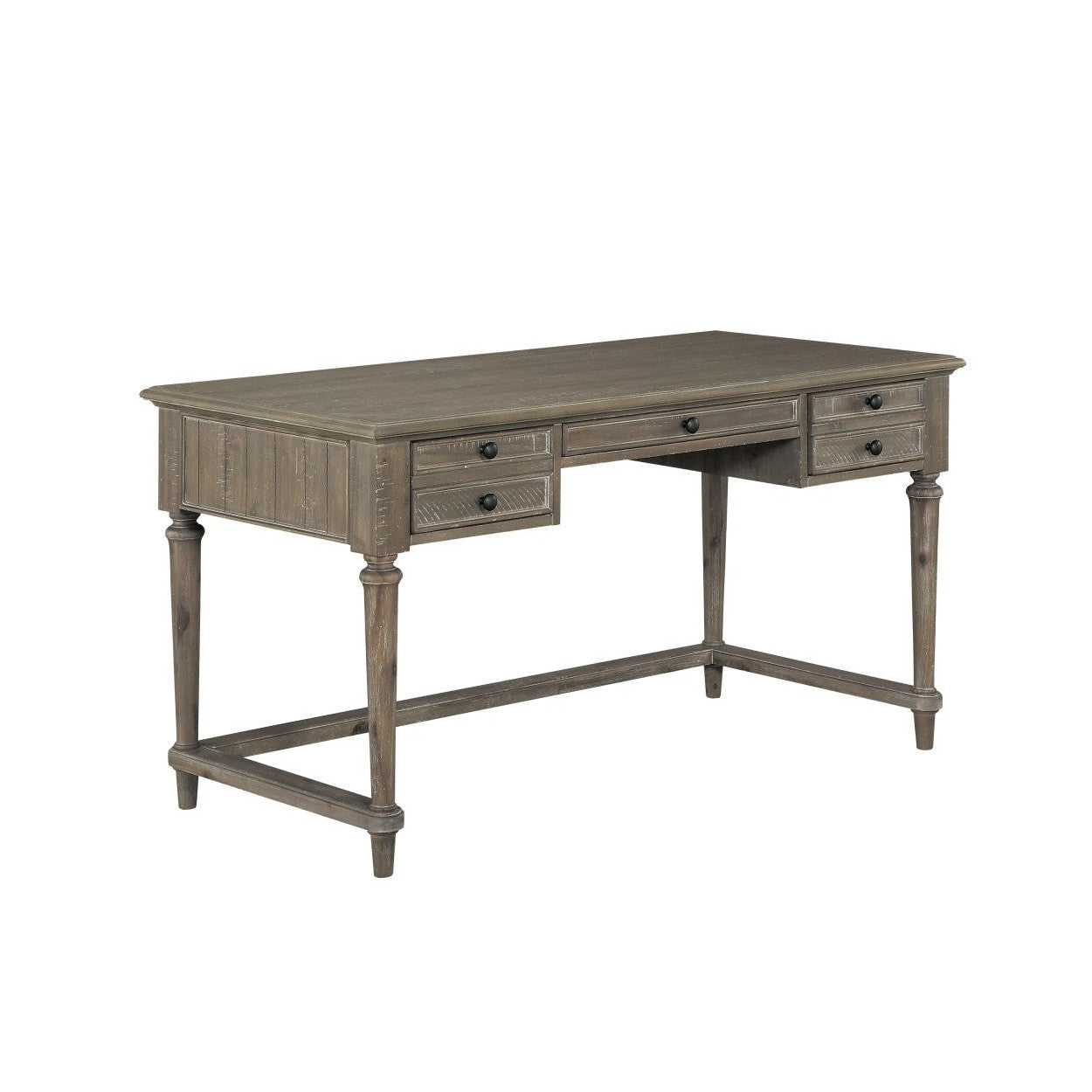 Writing Deskwith Three Working Drawers, Brown 1689BR-16