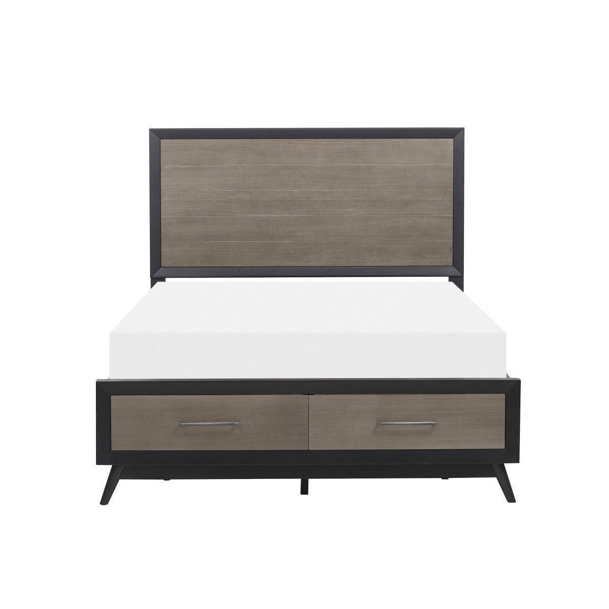 (3) FULL PLFM BED W/FB DRAWERS 1711F-1*