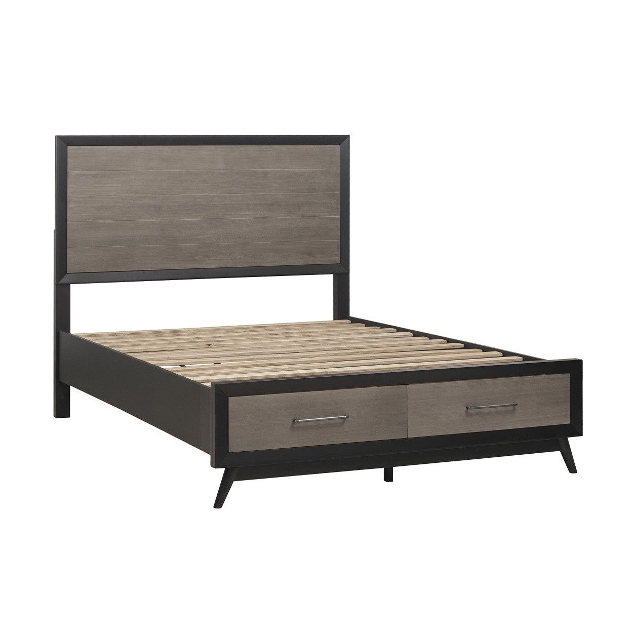 (3) FULL PLFM BED W/FB DRAWERS 1711F-1*