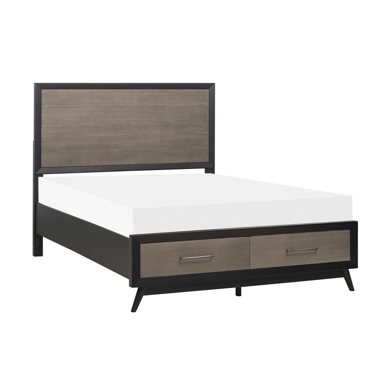 (3) FULL PLFM BED W/FB DRAWERS 1711F-1*