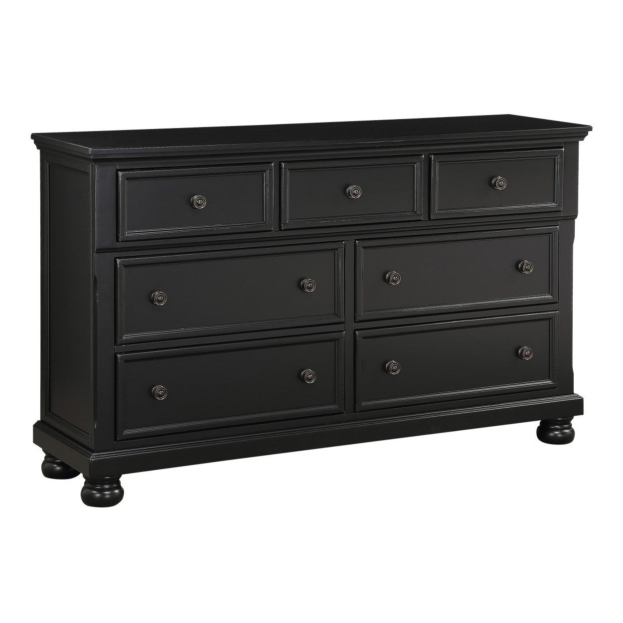 DRESSER W/HIDDEN DRAWER 1714BK-5