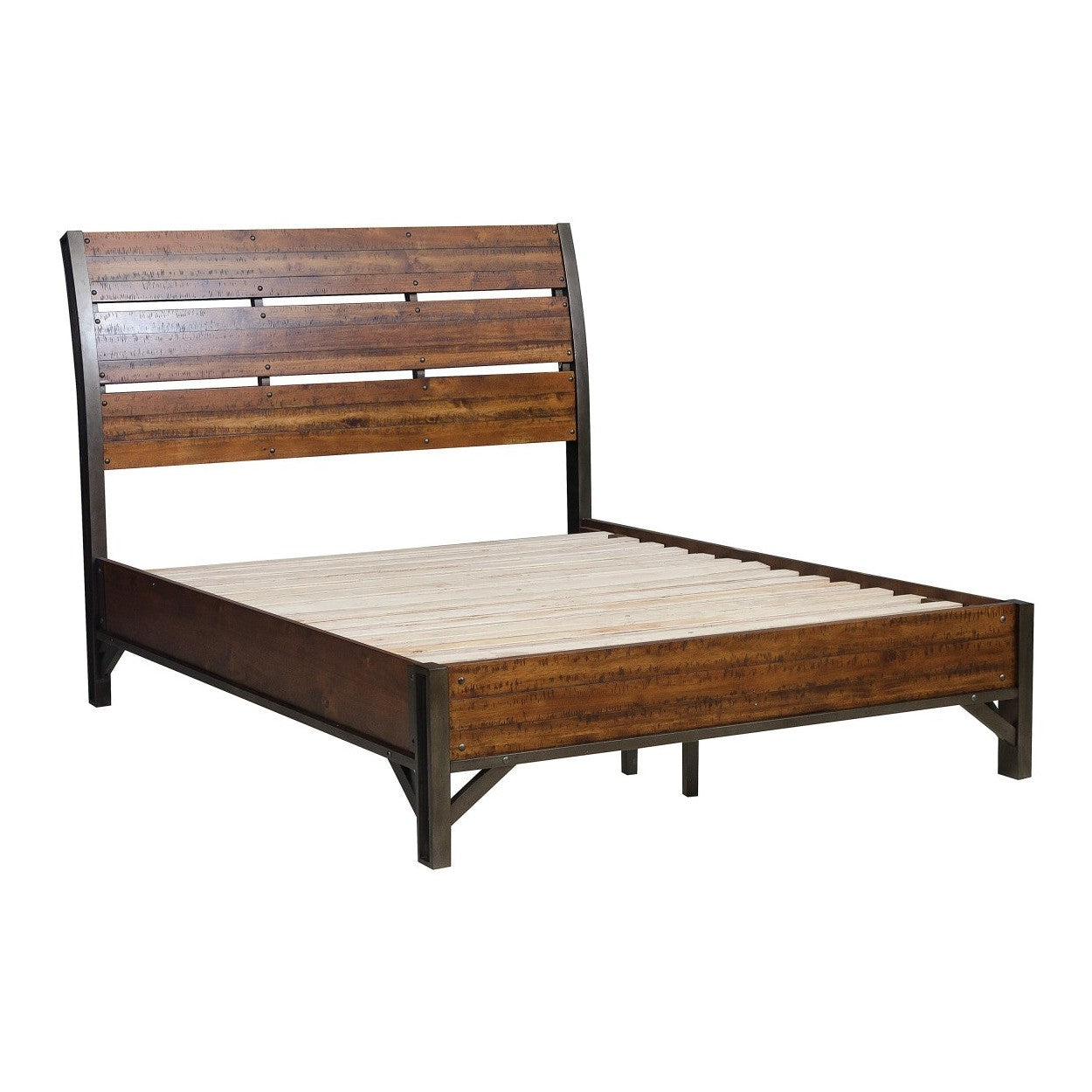 (3) QUEEN PLATFORM BED 1715-1*