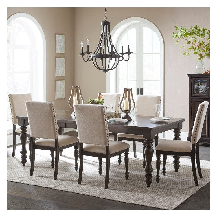 DINING TBL, BIRCH VNER 1718GY-90