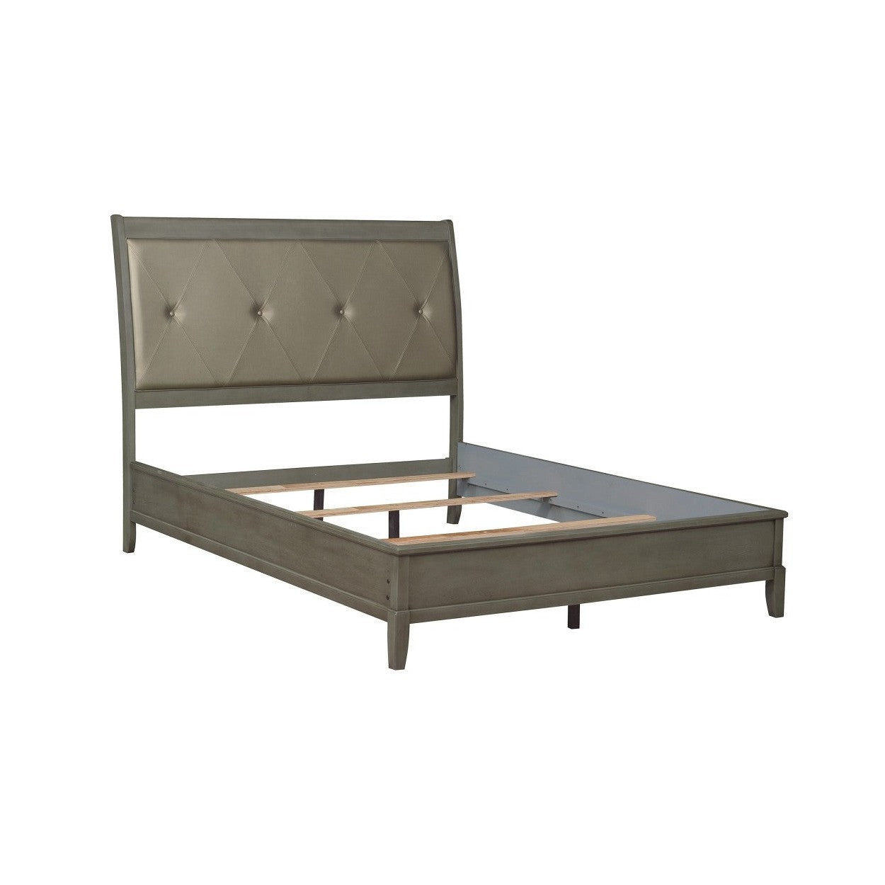 (3) EK SLEIGH BED 1730KGY-1EK*