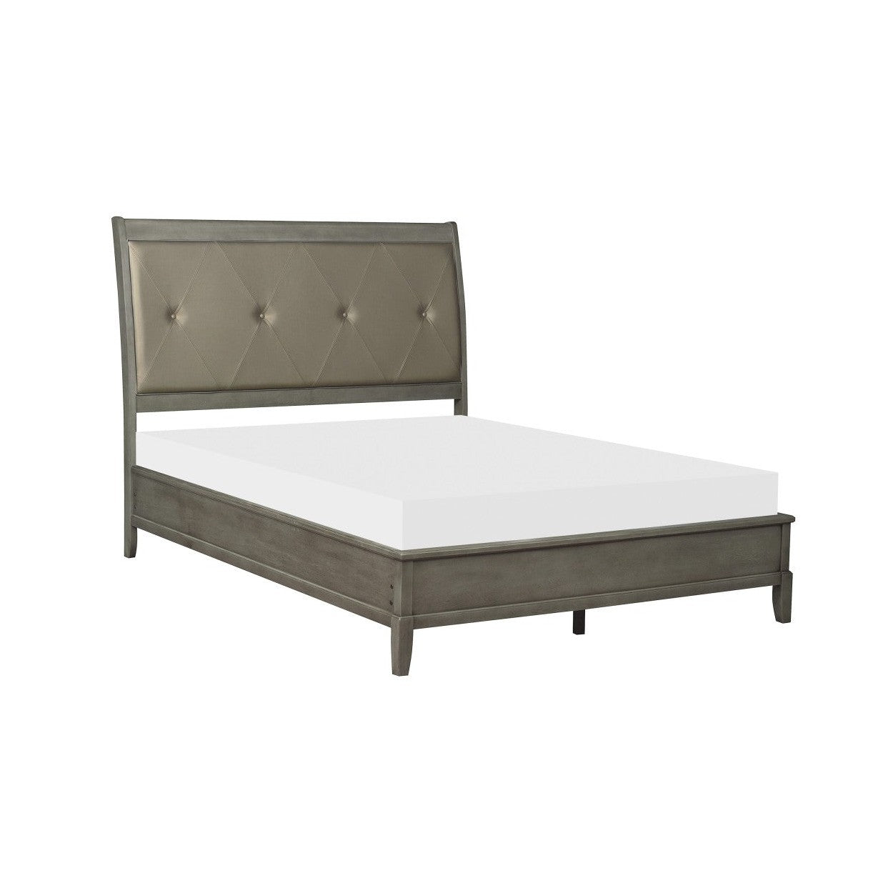 (3) EK SLEIGH BED 1730KGY-1EK*