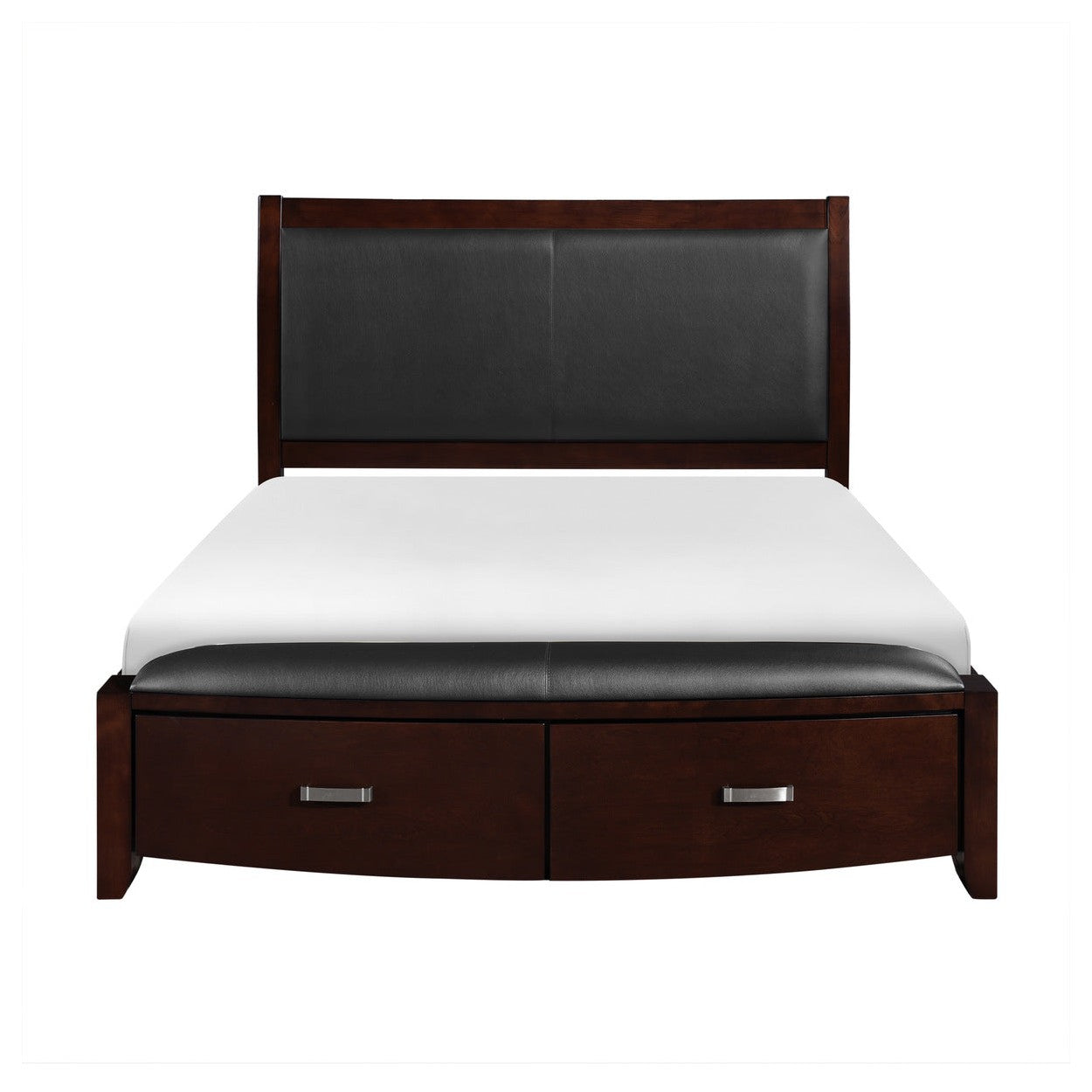 (3) QUEEN BED W/ FB STORAGES, P/U 1737NC-1*