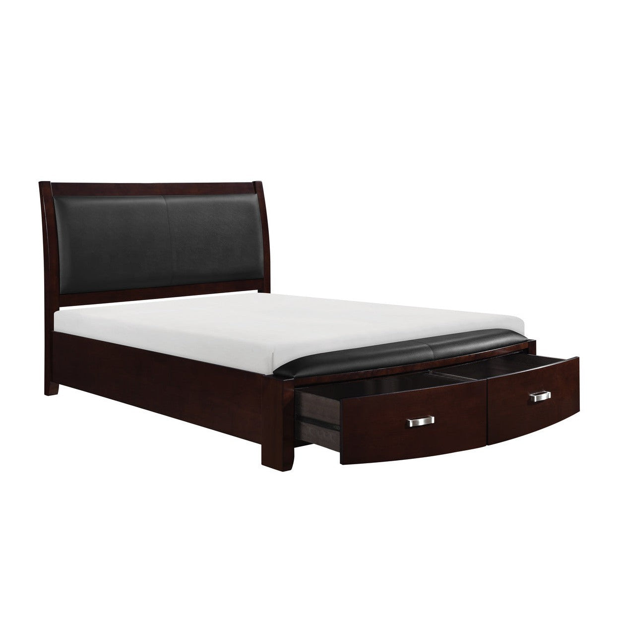 (3) QUEEN BED W/ FB STORAGES, P/U 1737NC-1*