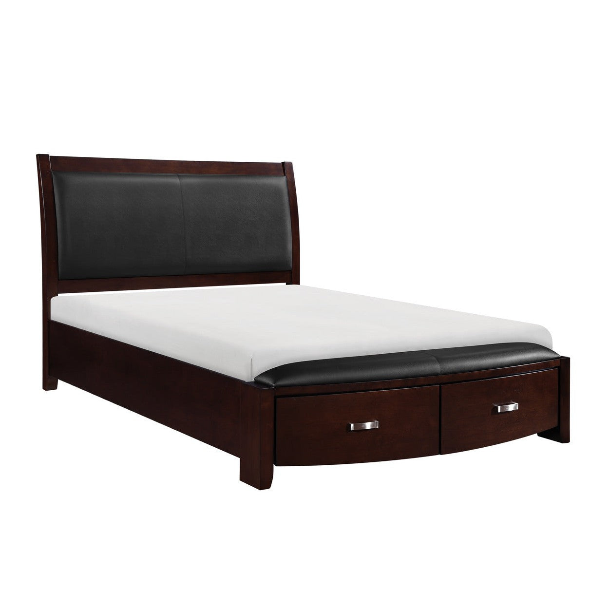 (3) QUEEN BED W/ FB STORAGES, P/U 1737NC-1*