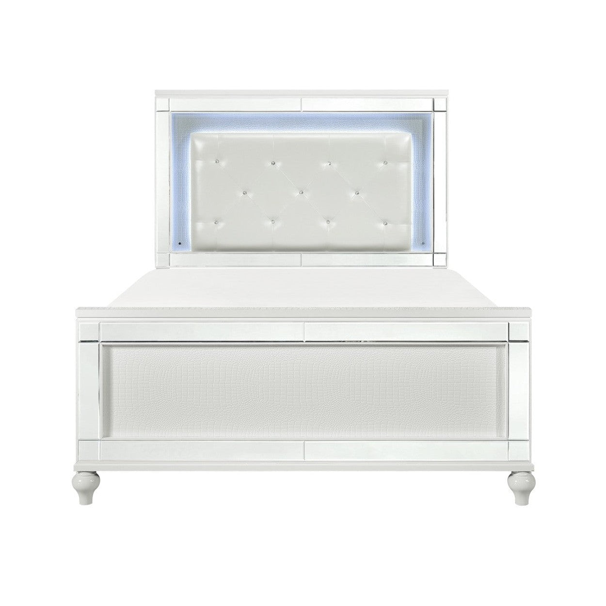 (3) CAL KING BED W/ LED HEADBOARD 1845KLED-1CK*