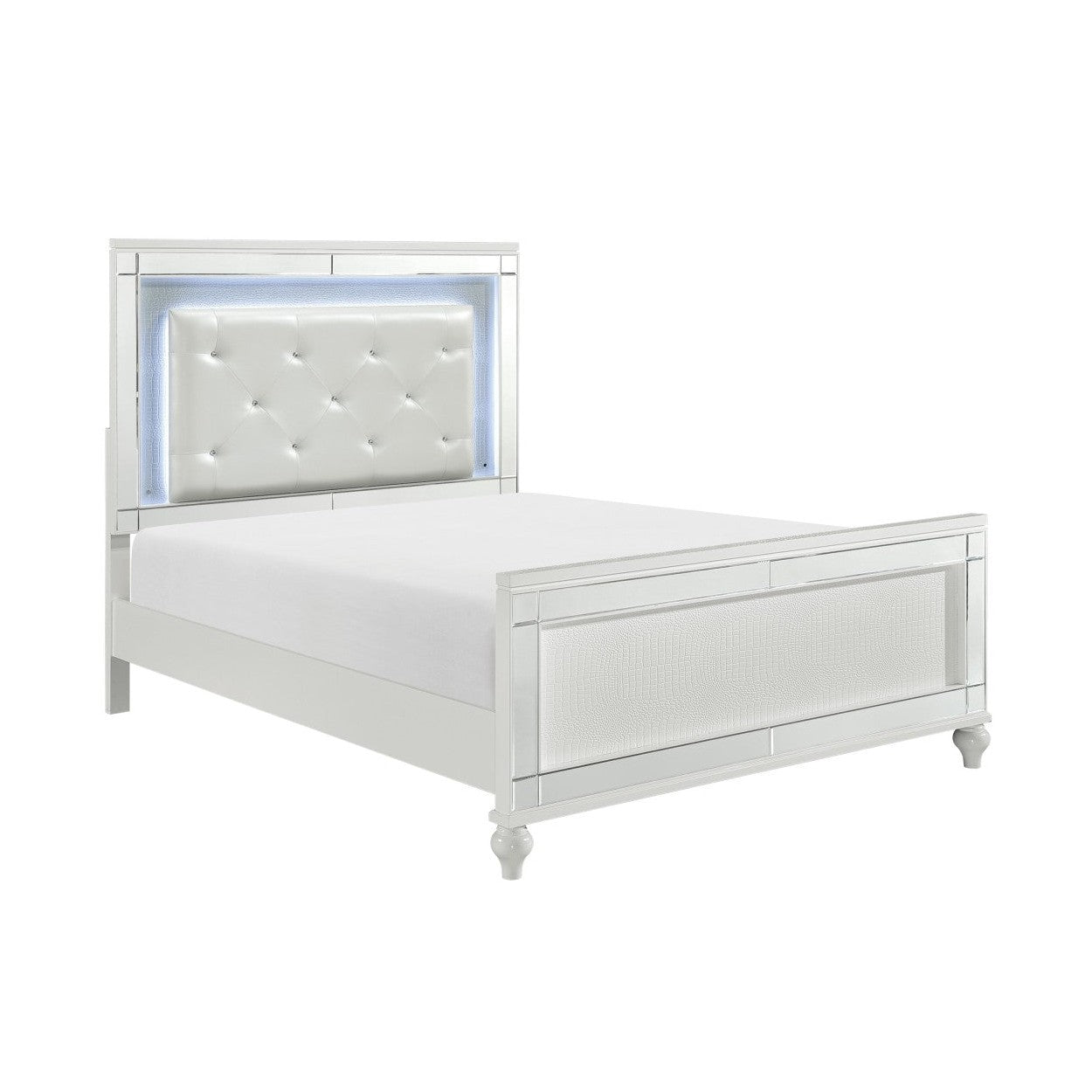 (3) CAL KING BED W/ LED HEADBOARD 1845KLED-1CK*