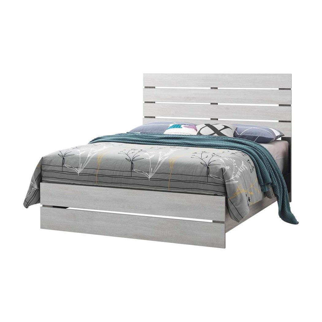 Brantford Queen Panel Bed Coastal White 207051Q