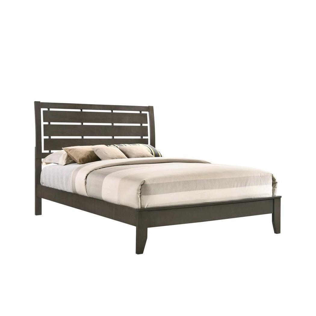 Serenity Queen Panel Bed Mod Grey 215841Q