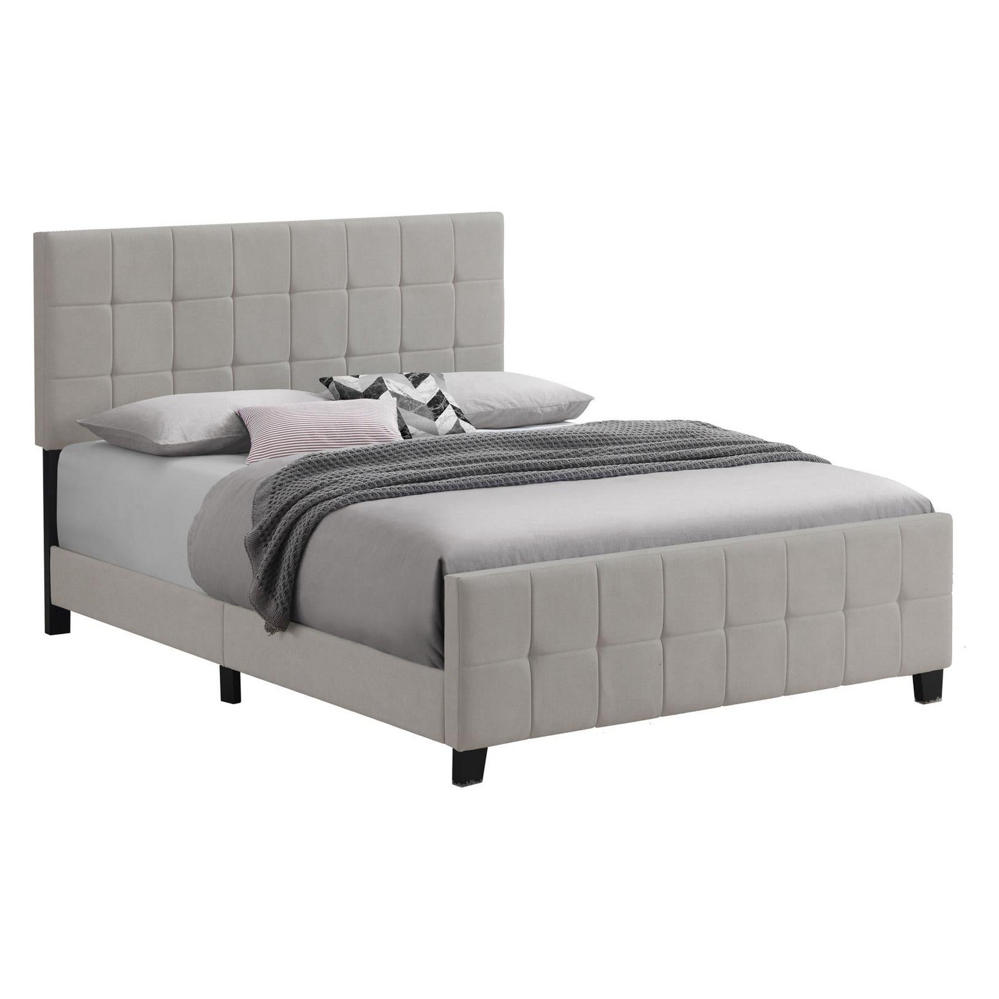 Fairfield Eastern King Upholstered Panel Bed Beige 305952KE