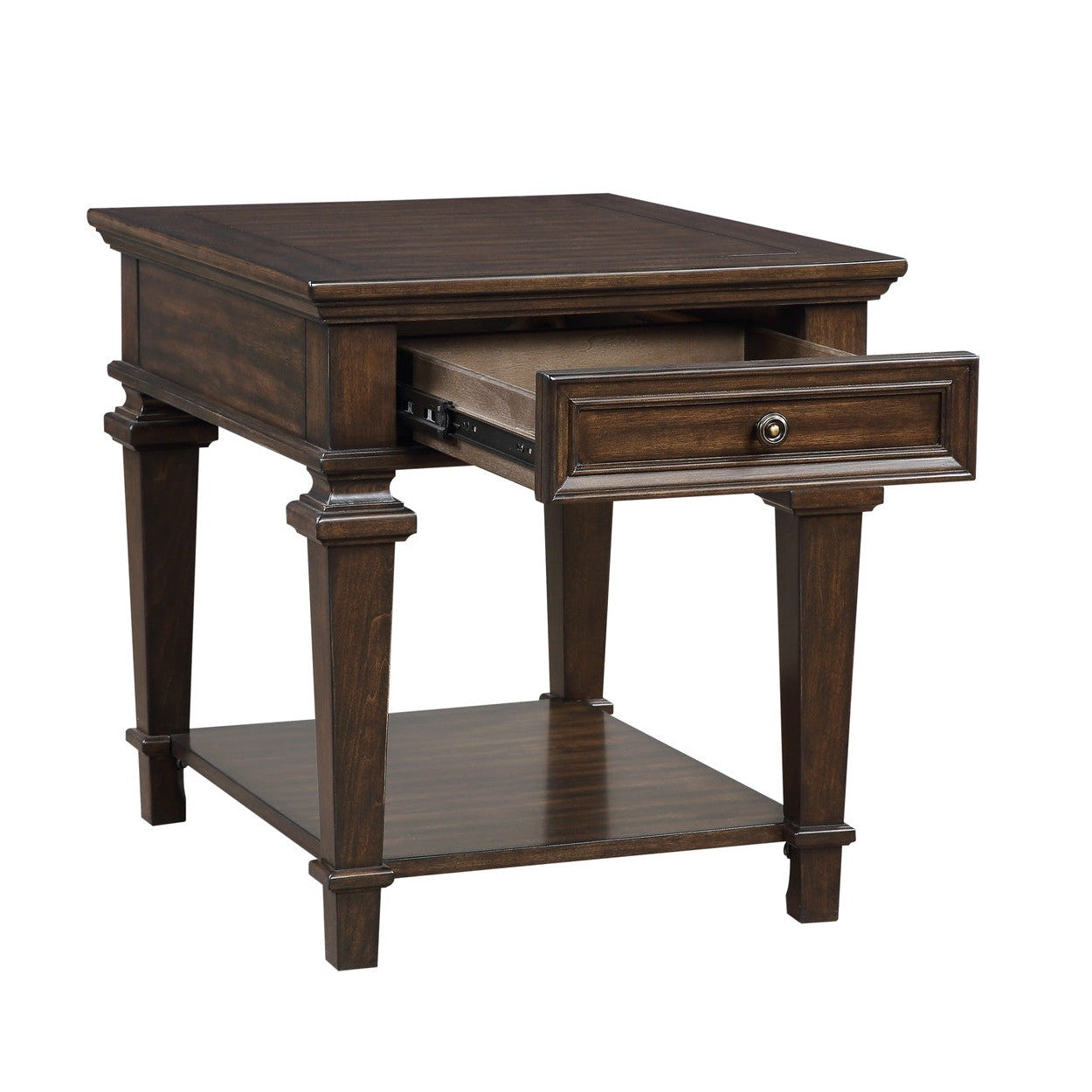 Rectangular End Table with Drawer (28"L x 23"W x 25"H) 3681-04