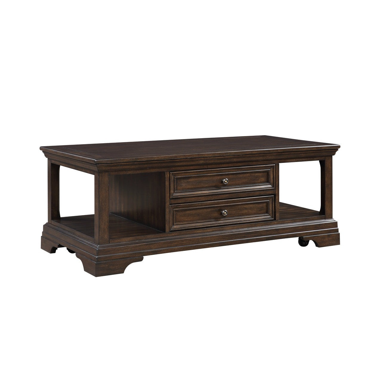 Rectangular Lift Top Cocktail Table with Casters (48"L x 24"W x 19.5"H) 3681-30