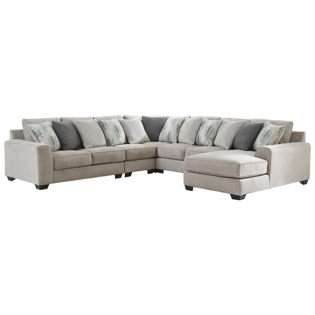 Benchcraft® Ardsley 5-Piece Sectional With Chaise