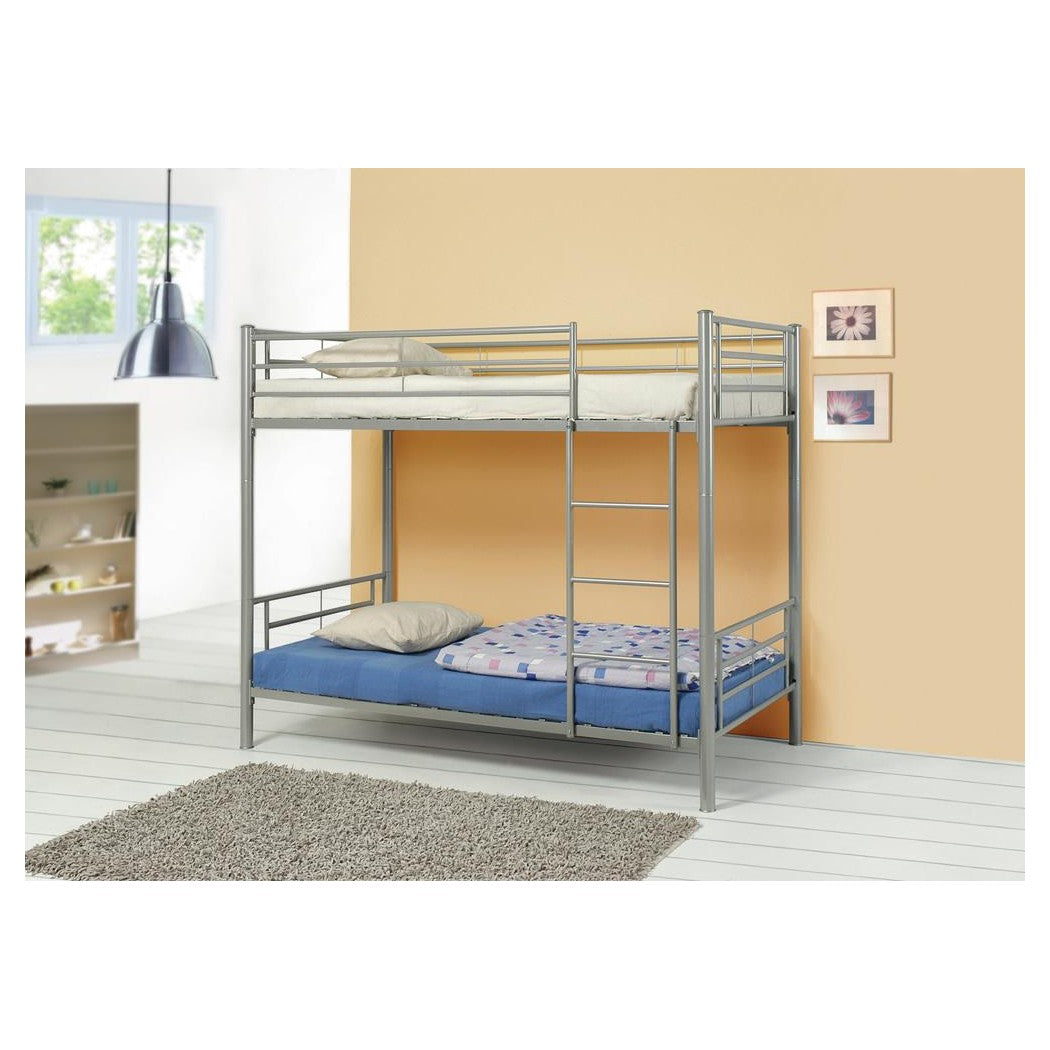 Hayward Twin over Twin Bunk Bed Silver 460072