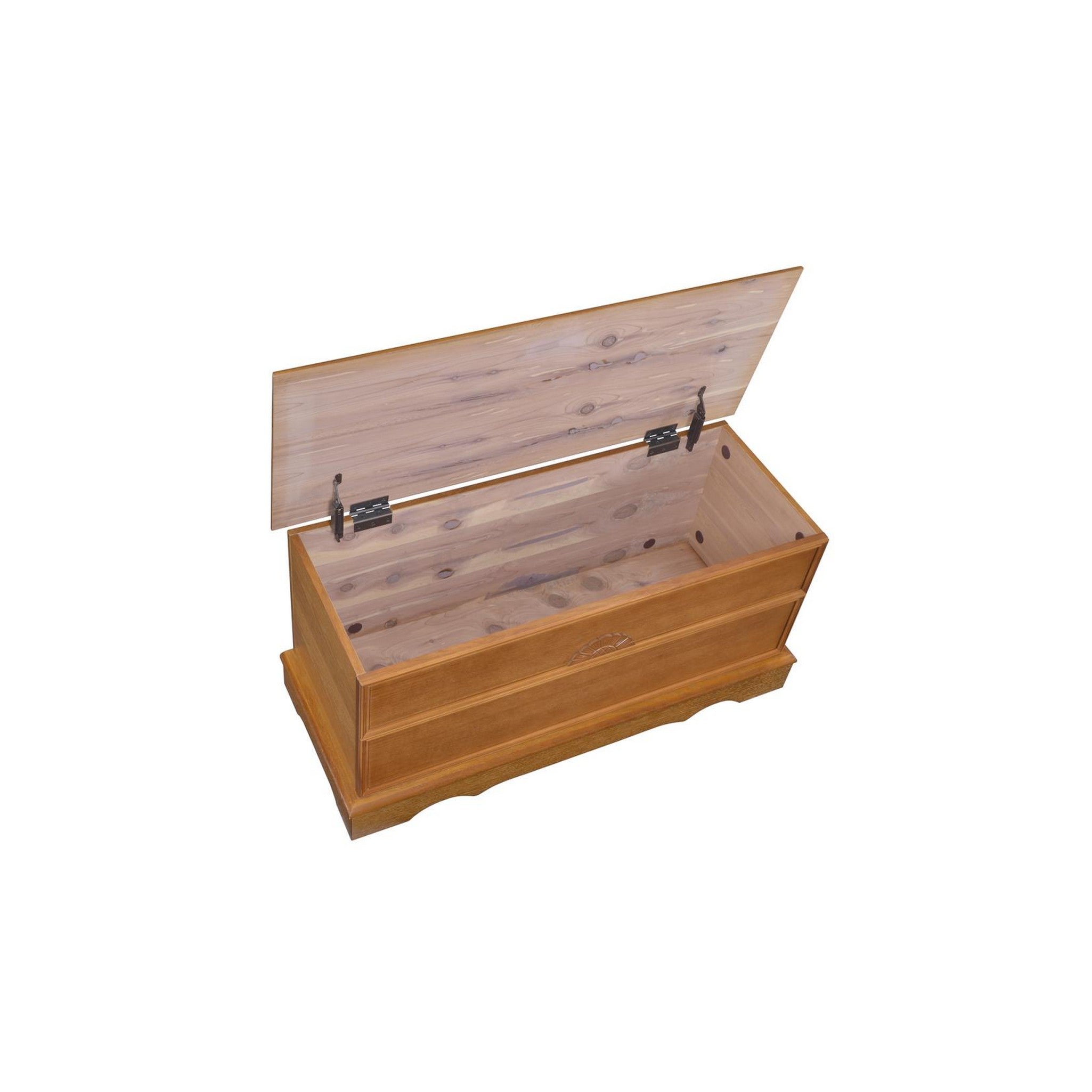 Paula Rectangular Cedar Chest Honey 4695