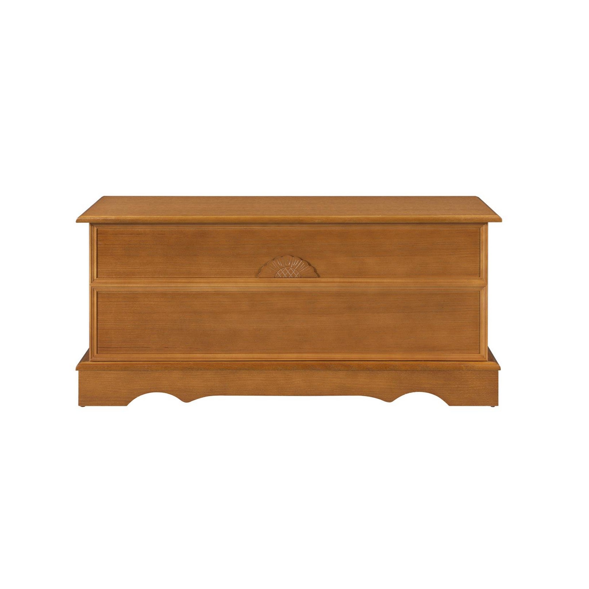 Paula Rectangular Cedar Chest Honey 4695