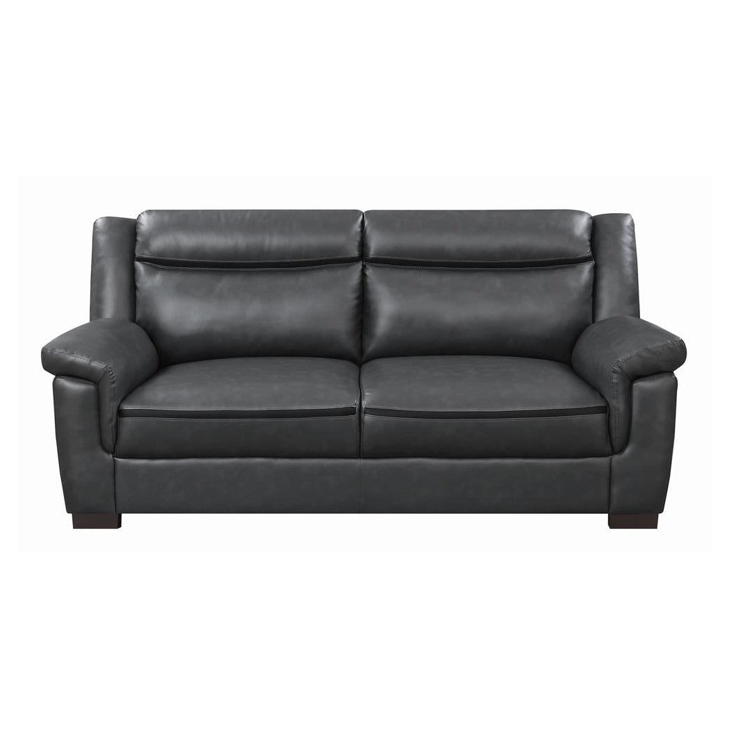 Arabella Pillow Top Upholstered Sofa Grey 506591