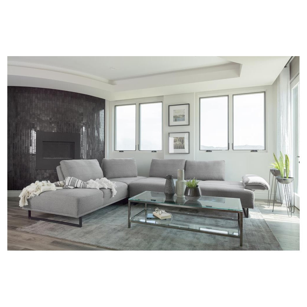Arden 2-piece Adjustable Back Sectional Taupe 508888