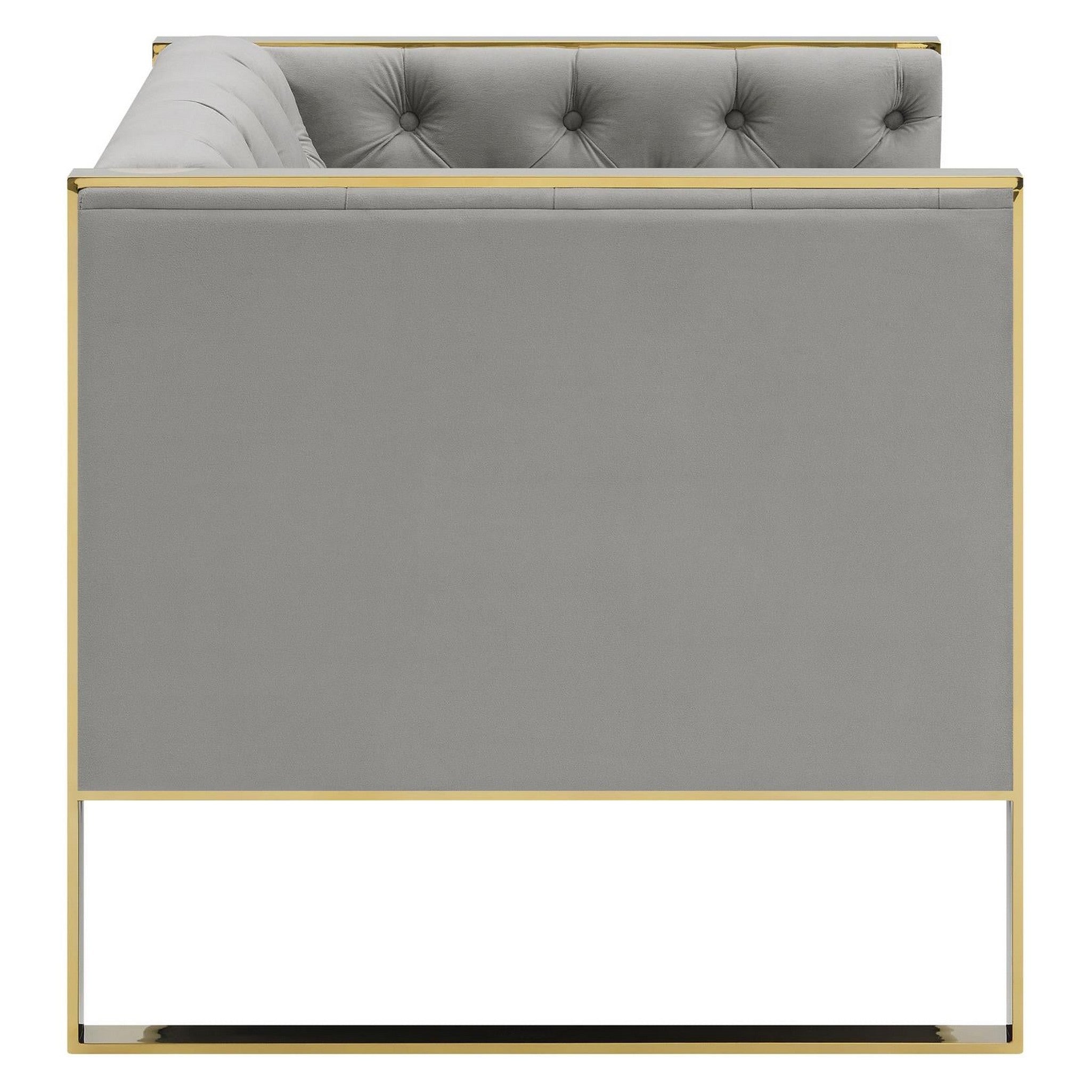 Eastbrook Tufted Back Chair Grey 509113