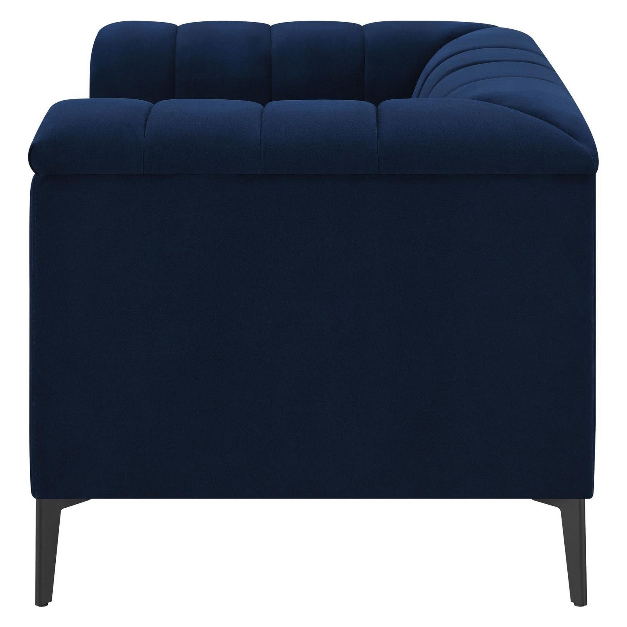 Chalet Tuxedo Arm Chair Blue 509213