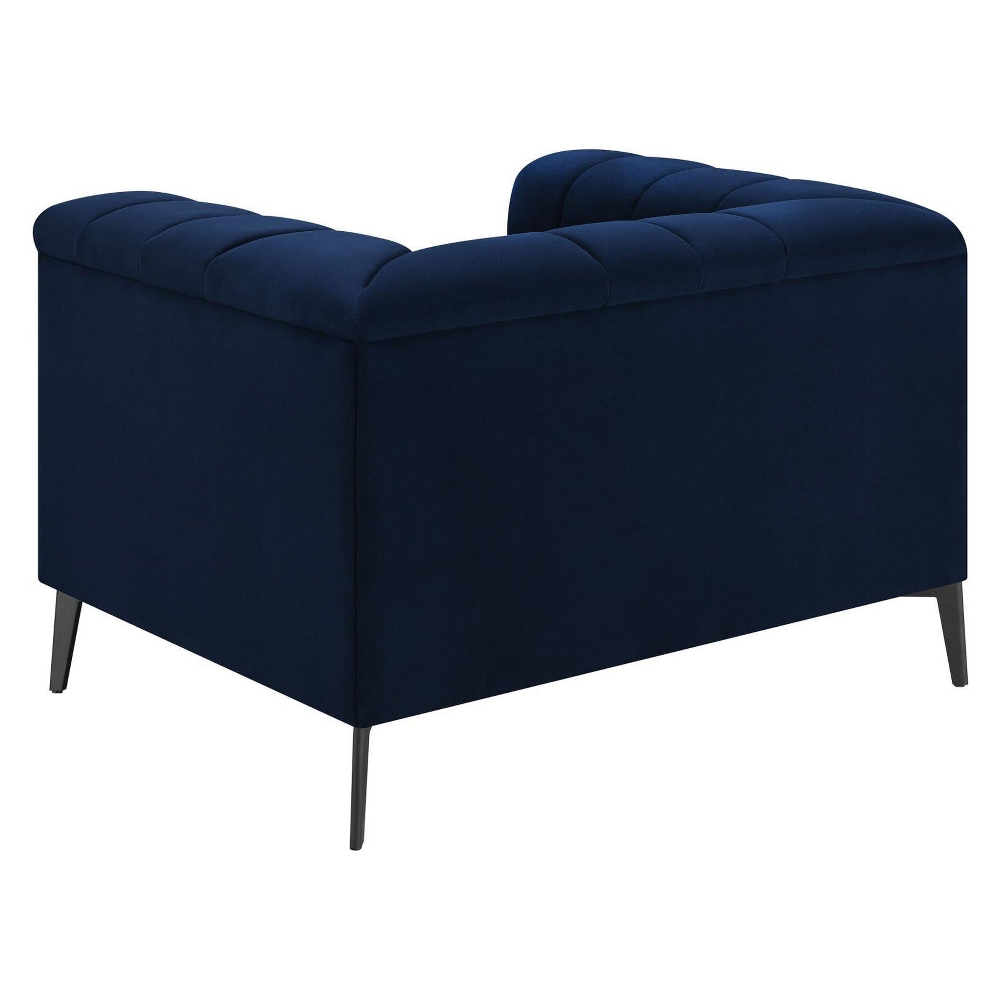 Chalet Tuxedo Arm Chair Blue 509213