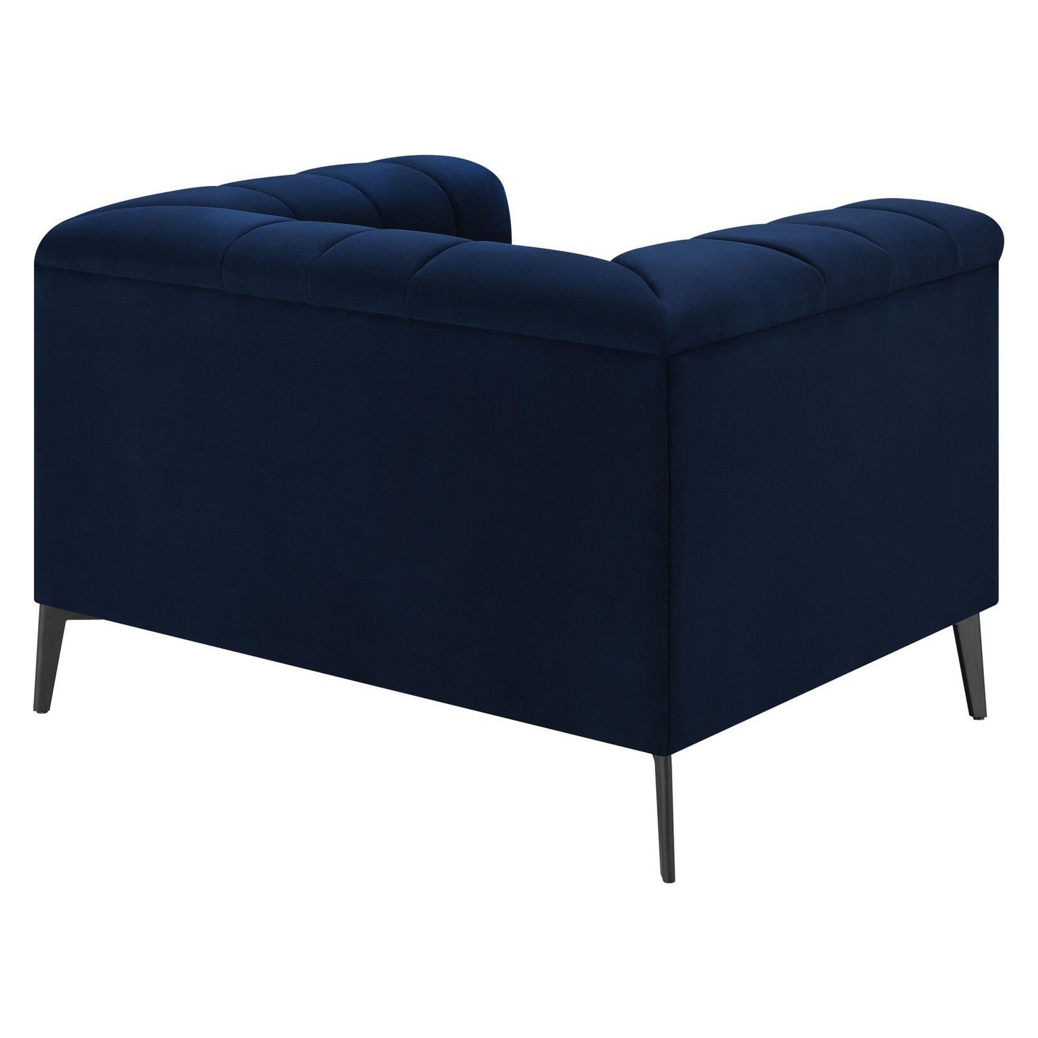 Chalet Tuxedo Arm Chair Blue 509213