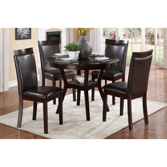 Homelegance Shankmen 5Pc Pack Dinette Set