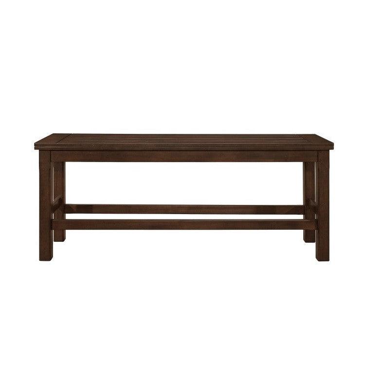 CNTR HGHT BENCH, WOOD SEAT 5400-24BH