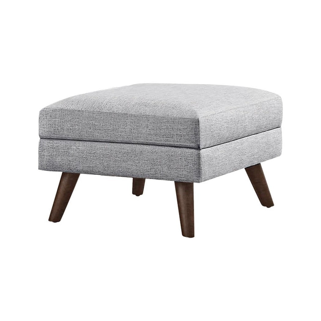 Churchill Ottoman with Tapered Legs Grey 551303