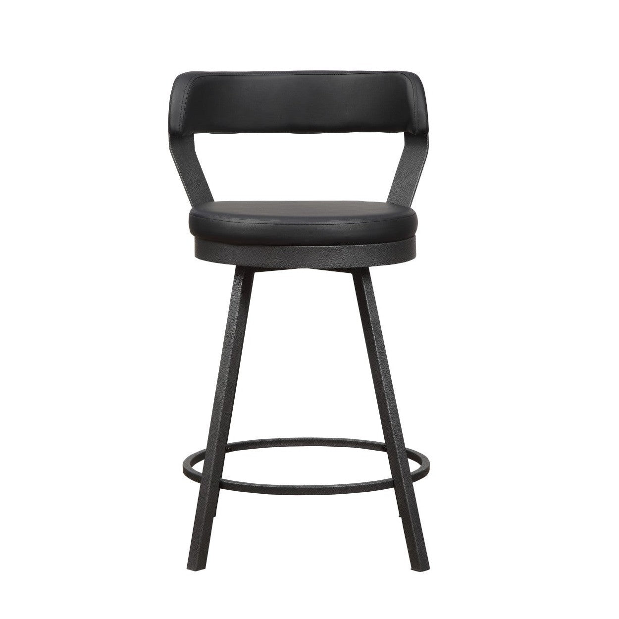 CNTR HGHT CHR, BLK PU 5566-24BK