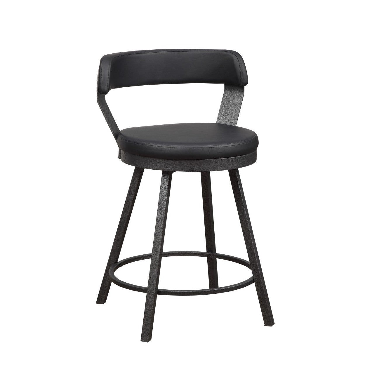 CNTR HGHT CHR, BLK PU 5566-24BK
