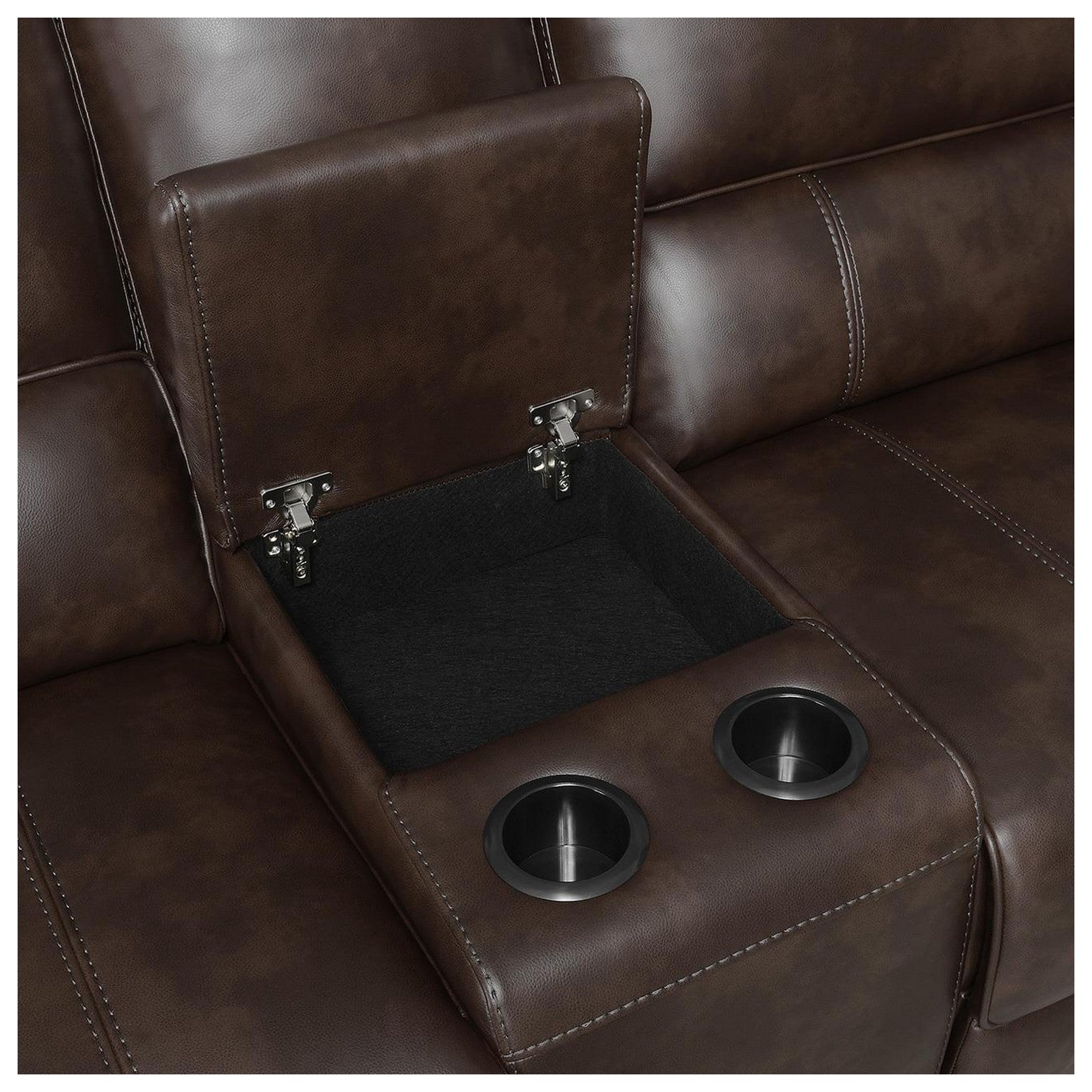 Brunson 3-piece Upholstered Motion Sectional Brown 600440