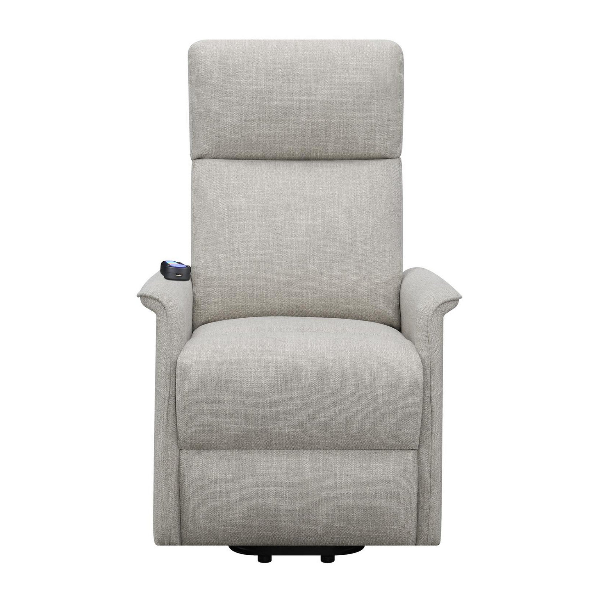 Herrera Power Lift Recliner with Wired Remote Beige 609407P