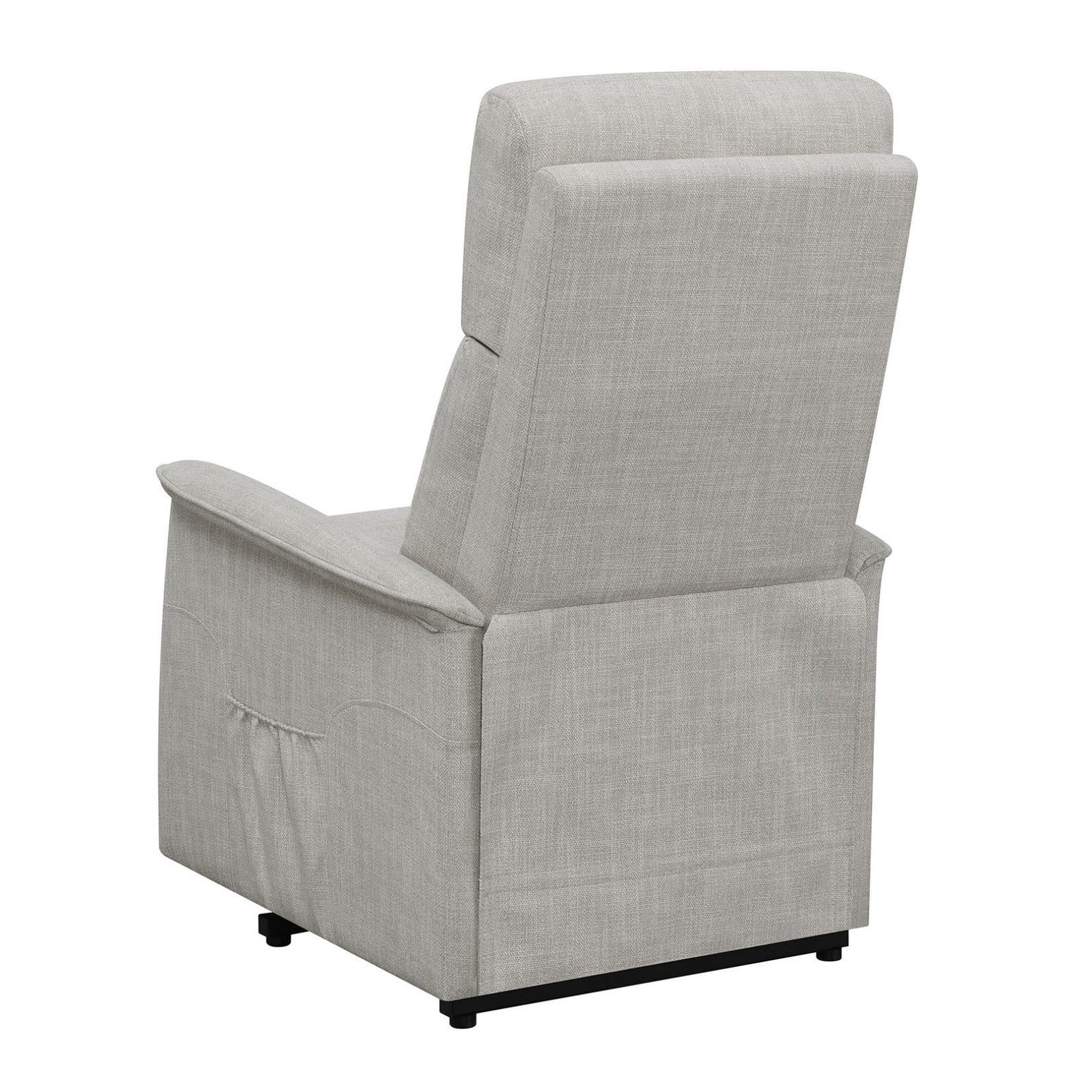 Herrera Power Lift Recliner with Wired Remote Beige 609407P