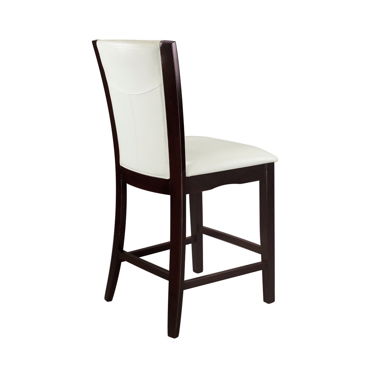 COUNTER HEIGHT CHAIR, WHITE P/U 710-24W