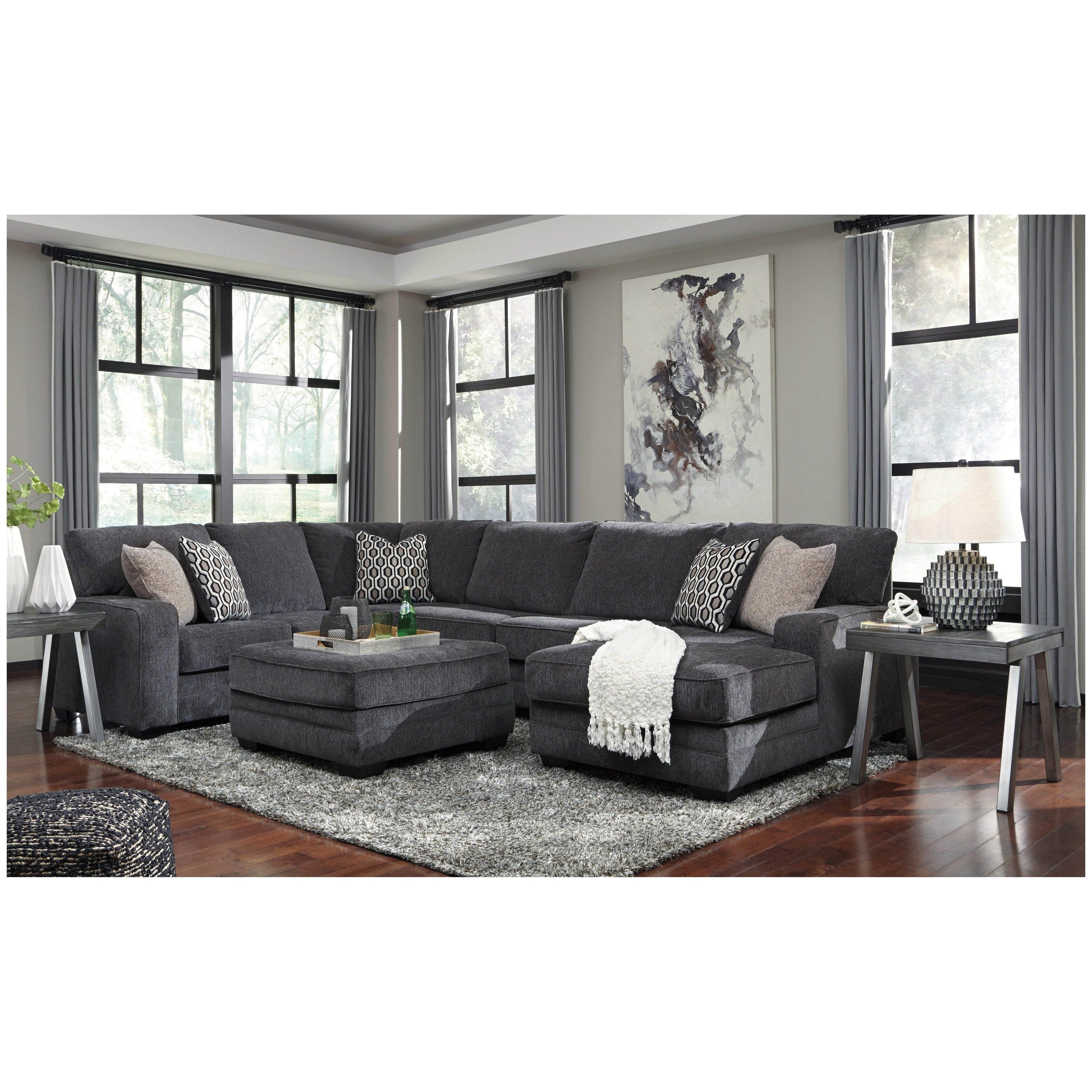 Tracling 3-Piece Sectional with Chaise Ash-72600S2