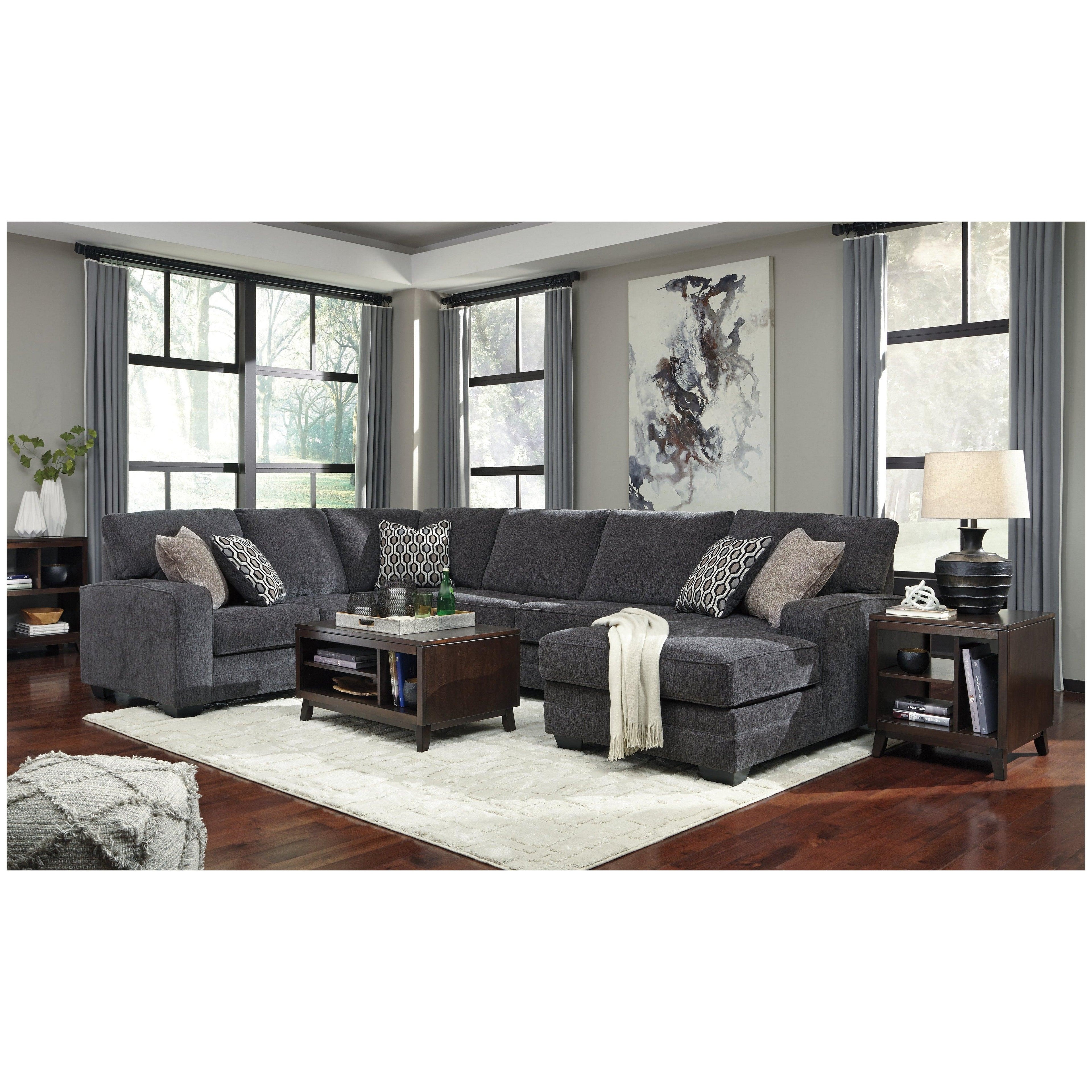 Tracling 3-Piece Sectional with Chaise Ash-72600S2