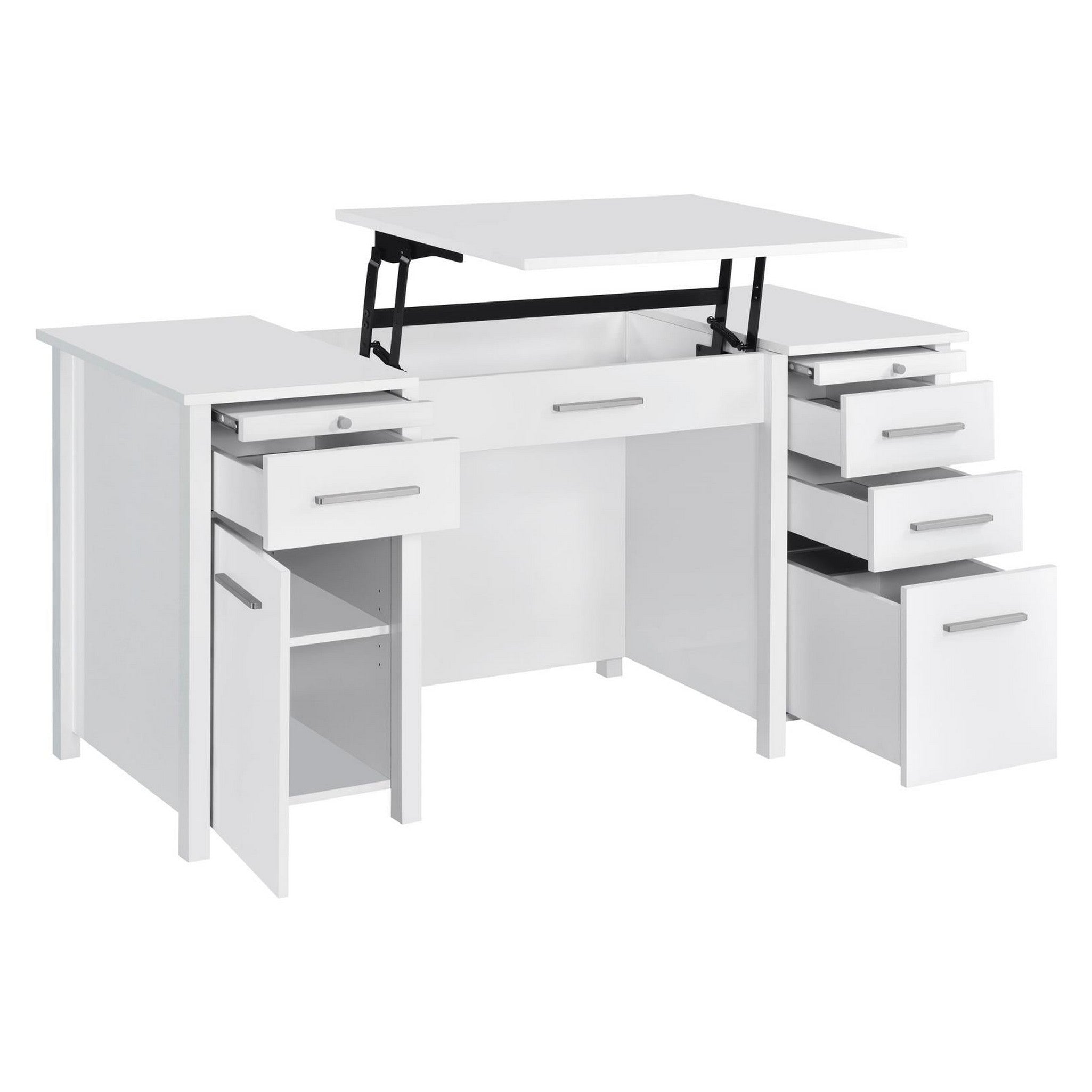 Dylan 4-drawer Lift Top Office Desk 801573